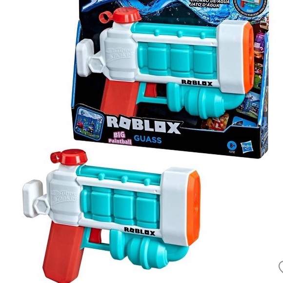 Roblox Super Soaker Big Paintball Guass Water Blastest 2 pieces New in the box - Picture 3 of 5